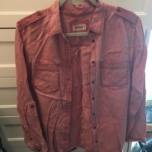Express boyfriend fit “denim like” shirt
